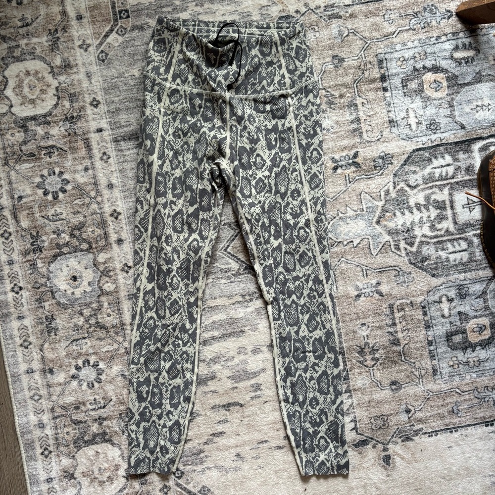 Varley snake print Python Estrella Legging XS
